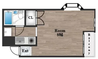 ラ・メゾン中小阪【1階】の間取り