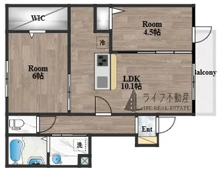 メゾンド・和【1階】の間取り