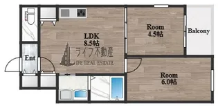 Muses 花園本町【3階】の間取り