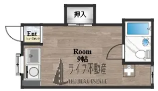 シンコーハイツ【3階】の間取り