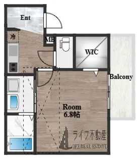 グランオリオン吉松【3階】の間取り
