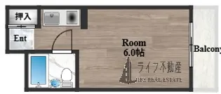 シャンスー中村【2階】の間取り