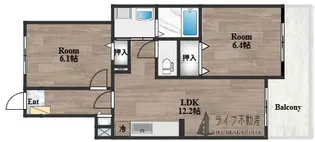 ストレリチア ジャンセア【1階】の間取り