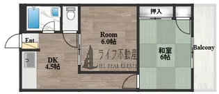 メゾン寿【2階】の間取り