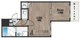 SAKURA RIVER【2階】の間取り