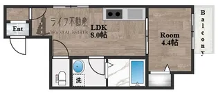 グランシティ【3階】の間取り