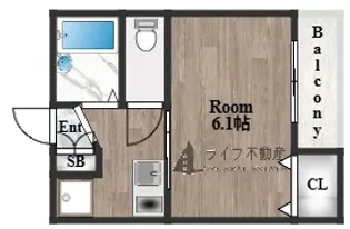 ポプルスONE【1階】の間取り