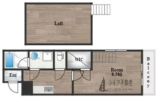 フジパレスえんじゅ【1階】の間取り