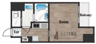 ArtizA森ノ宮D.C.【11階】の間取り