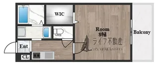 D・スクウェア【2階】の間取り