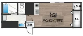 グランドビル【5階】の間取り