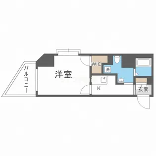 ディナスティ玉造【2階】の間取り