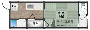 長栄寺第5コープ【2階】の間取り