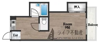 ハイツ太田【3階】の間取り