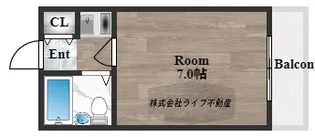 メゾンSK【3階】の間取り