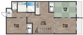 ニュープリーメル【4階】の間取り