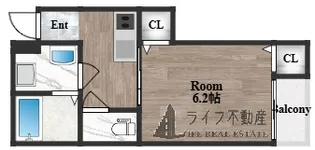 Y’s放出【2階】の間取り