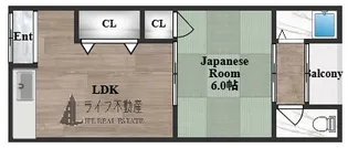 マンション陽光【1階】の間取り