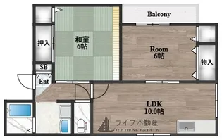グリーンハイツ吉川【2階】の間取り