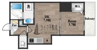 ジャカルタ519【2階】の間取り