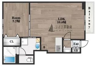 エミュール5【1階】の間取り