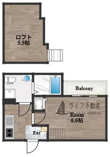 スターライト夕星【2階】の間取り