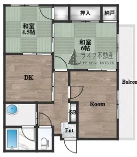 永和ハイツ【3階】の間取り