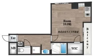 M’プラザ布施弐番館【3階】の間取り