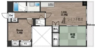 ラフィーネ【3階】の間取り