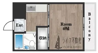 エルバハイツ【3階】の間取り