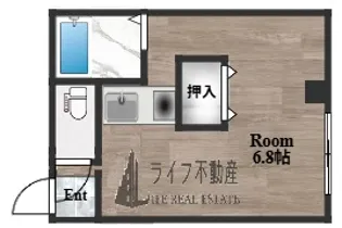 カーザ布施【3階】の間取り