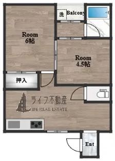 本町ビル【3階】の間取り