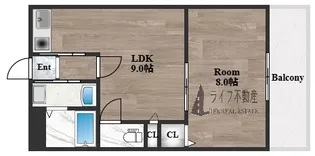 ブランチ613【1階】の間取り