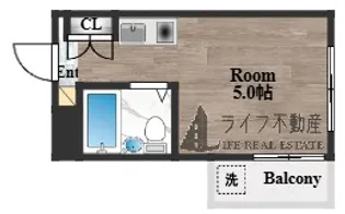 パルハウス丸善【2階】の間取り