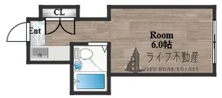 吉田アバンギャルド【208号室】の間取り