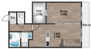 メゾン池島【1階】の間取り