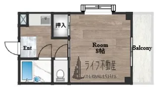 エンフェル石切【1階】の間取り