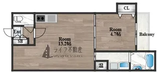 FASECIAサンド【1階】の間取り
