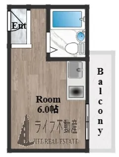 サンフォレスト布施の間取り
