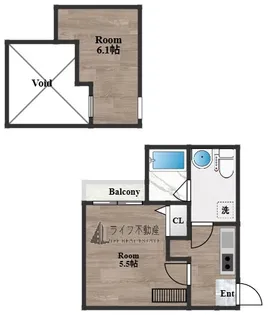 セレブラシオン【2階】の間取り