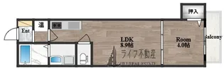 F asecia Carmel【3階】の間取り