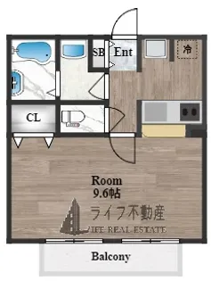 イーグルコート【2階】の間取り