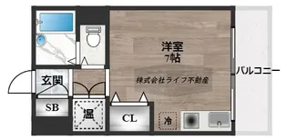 メゾンスギ【2階】の間取り