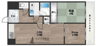 デルニエアン【3階】の間取り