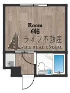 ナバマンション【3階】の間取り