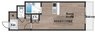 リュミエールイースト【4階】の間取り