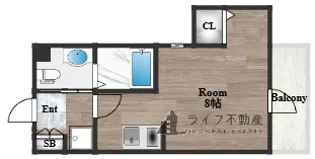 PureFirstNAGASE【1階】の間取り