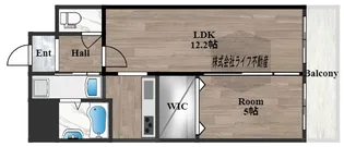アプリコットこさか【2階】の間取り