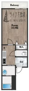 フジパレス高井田西I番館【1階】の間取り