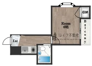 サングランデ永和【2階】の間取り